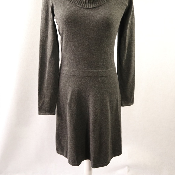 New Chaps By Ralph Lauren Gray Dress Sz Small - Picture 3 of 8